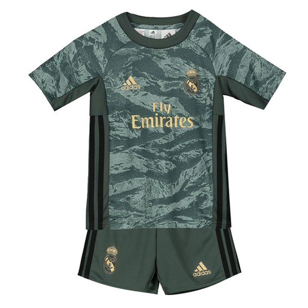 Camiseta Real Madrid Replica Segunda Ropa Niños Portero 2019/20 Verde